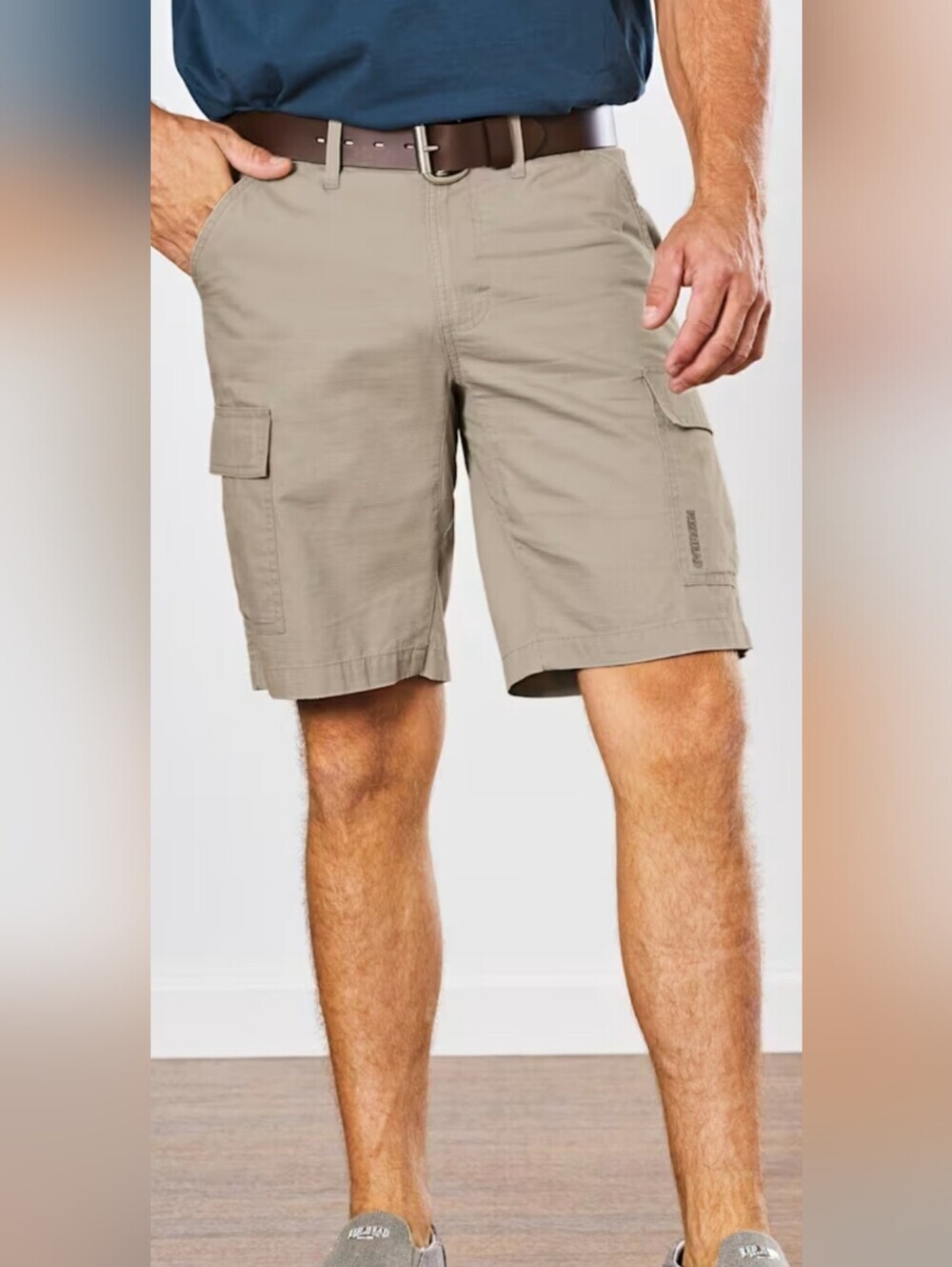 Redhead Cargo Shorts Men's Size 44 Stockton Khaki Outdoor Casual NWT